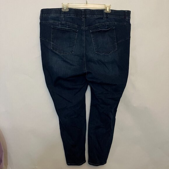 Torrid Women's Jeans Bombshell Skinny Size 26 Blue Dark Wash Super Soft Stretch - Picture 4 of 7